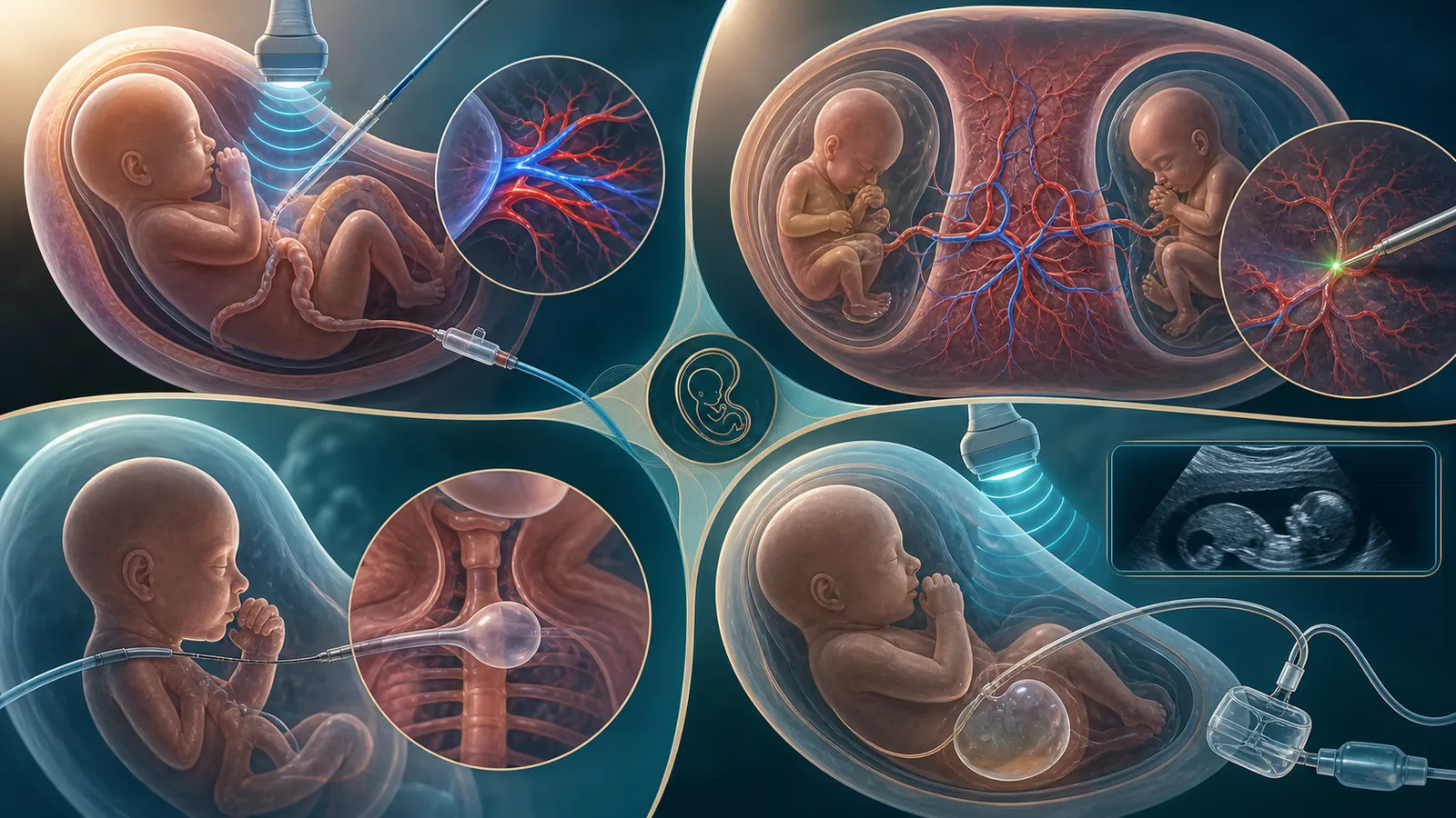 Conceptual visual atlas supporting this Hydrops fetalis: finding the cause and deciding what happens next fetal therapy guide